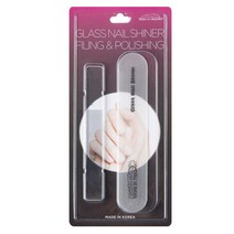 티얼즈인헤븐 글라스 네일 샤이너 파일 일반유리형 + PVC케이스, 혼합 색상, 1세트