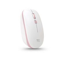 TG삼보 무선마우스 초경량 양손형디자인 54g TG-M400G, 핑크