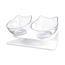 힐링타임 고양이 더블식기 NH-366, 1개