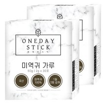 굿허브 원데이스틱 미역귀 분말 가루 스틱 30p, 60g, 2개