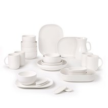 보울보울 뉴트로 4인홈세트 26p, 밀크화이트, 11종