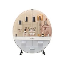 앤티스 노블레스 다용도 수납 화장품정리함 중형 그레이, 1개