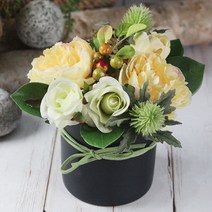 도시정원 조화 프레쉬센타피스, 옐로우, 1개