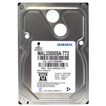 마샬 데스크탑 SATA3 7200 64MB HDD MAL33000SA-T72, 3TB