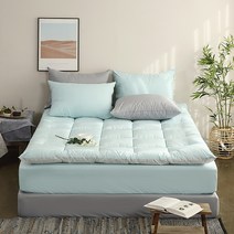 린튼 M2 기능성 DOWN FILL 토퍼 매트리스, 퓨어민트