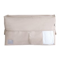 하우스플랜 유니크 이불정리함 두배확장형 200L, 베이지, 1개