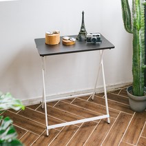 까사마루 오드리 사이드 테이블, 브라운 + 화이트