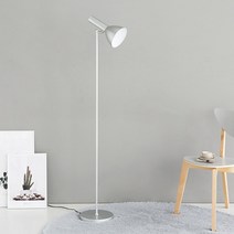 마켓비 SKARA 장스탠드 E26 KS2051F, 실버