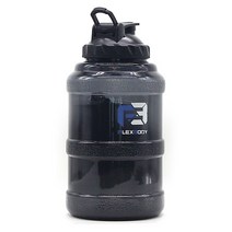 플렉스바디 이지클린 물통, 블랙, 2.5L