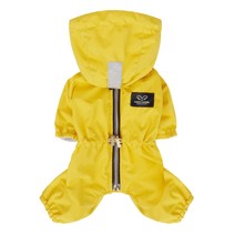 퍼피엔젤 MAGAGIO 레인코트 강아지 오버롤 올인원 의류 OW462, #290 Yellow