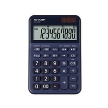 SHARP 데스크탑 계산기 EL-M335B, BL