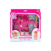 비앤씨 멜짱의 딸기우비 인형소품 세트, 혼합 색상