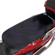 WinterStory 오토바이 방한 안장 커버 MS-100 소형, 블랙, 1개