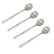 테이블아트 웨이브 실버 티스푼, 4개