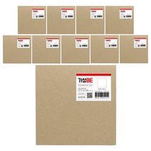 영아트 가성비 메모패드 120 x 120 mm, 크라프트, 10개