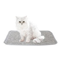 펫트롱 고양이 카페트 스크래쳐 평판형 L, 그레이, 2개