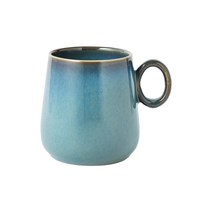 까사무띠 쎄나 심플 머그 400ml, 다크그레이, 1개