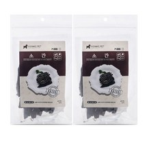 코스믹펫 강아지 수제간식 100g, 소간육포, 2개