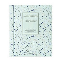 소형 양장 앨범 접착식앨범, 민트, 15매