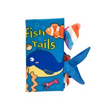 오감발달 바스락 꼬리 영어 헝겊책 : FISH TAILS 바다동물, 그린키즈, 그린키즈 편집부