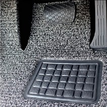 순수카매트 코일 일반형 그레이블랙 현대, 더뉴그랜저 2019.12~(5p)