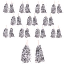 리빙다 메탈폼폼 응원수술, 실버, 24개