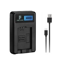퓨어클리어 캐논 NB-13L LCD 싱글 USB 호환충전기, JND-PURECLEAR-ONE