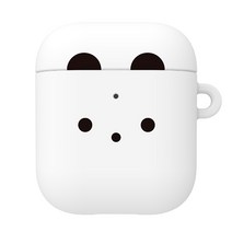 별다섯 이지쏙 에어팟 큐트 하드 케이스, 미니미 화이트