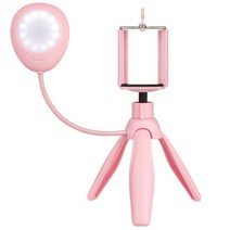 코시 LED 라이트 스마트폰 거치대 삼각대, ST3430