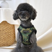 퍼피아 강아지 밀리터리 하네스 B형, 카키카모