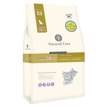 네츄럴코어 생후 3개월 C3 베네 3012 고양이 건식 사료, 닭, 10kg, 1개