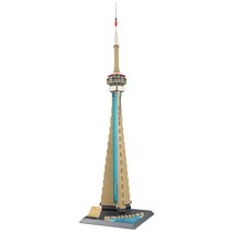 왕지 캐나다CN타워 블록 4215, 혼합색상