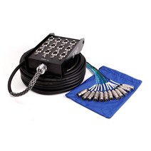 EWI PPPX 12 박스형 멀티 스네이크 케이블, PPPX-12-20M, 혼합색상