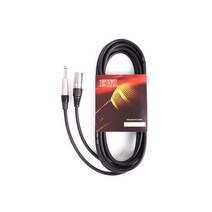 EWI 캐논 수 55 TS XLR MALE 1/4 TS 신호 케이블, LCMM-10M