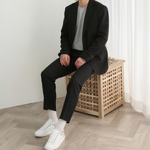 머시따 남성용 클래식 싱글 투버튼자켓 정장세트