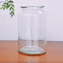 입구 큰모양 유리병
