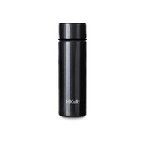 히카리 포켓 미니 보온보냉 스텐 텀블러, 블랙, 150ml