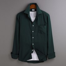 고스트리퍼블릭 남성용 베이직 옥스포드 긴팔 셔츠 MSH-521