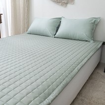 믹스앤매치 썬샤인 순면 밴딩 침대패드, 카키