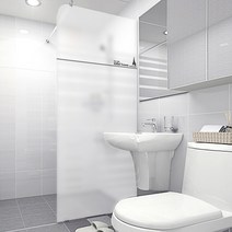 수풀 무점착 샤워 윈도우 시트 북유럽 스타일, NVSW 102