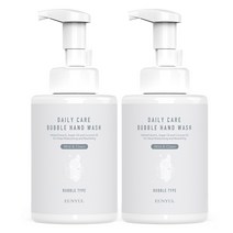 은율 데일리 케어 버블 핸드워시, 500ml, 2개