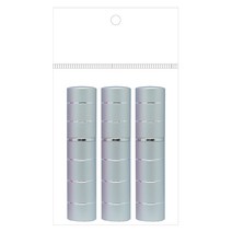 다크니스 향수 공병, 실버, 3개