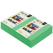 종이문화 프린트 프로 칼라복사지 No.11 딥그린 80g, A5, 1000개