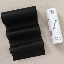 코하스아이디 마스크 제작용 롤 부직포 40g, 블랙