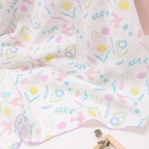 비단길 리프 이중거즈 밤부 블랭킷, 아이보리