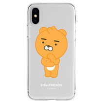 카카오프렌즈 리틀 클리어 젤리 BAR형 휴대폰 케이스