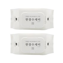살림비책 일회용 뽑아쓰는 세제일체형 한장수세미 40p, 2개
