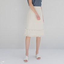 엽페 DOUBLE FRILL SKIRT