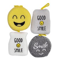 YOU&ME 스마일 스펀지 수세미 A타입 세트, 1세트