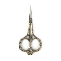 브랜드얀 감성 엔틱샵 가위 11.5cm, 엔틱흑니켈, 1개